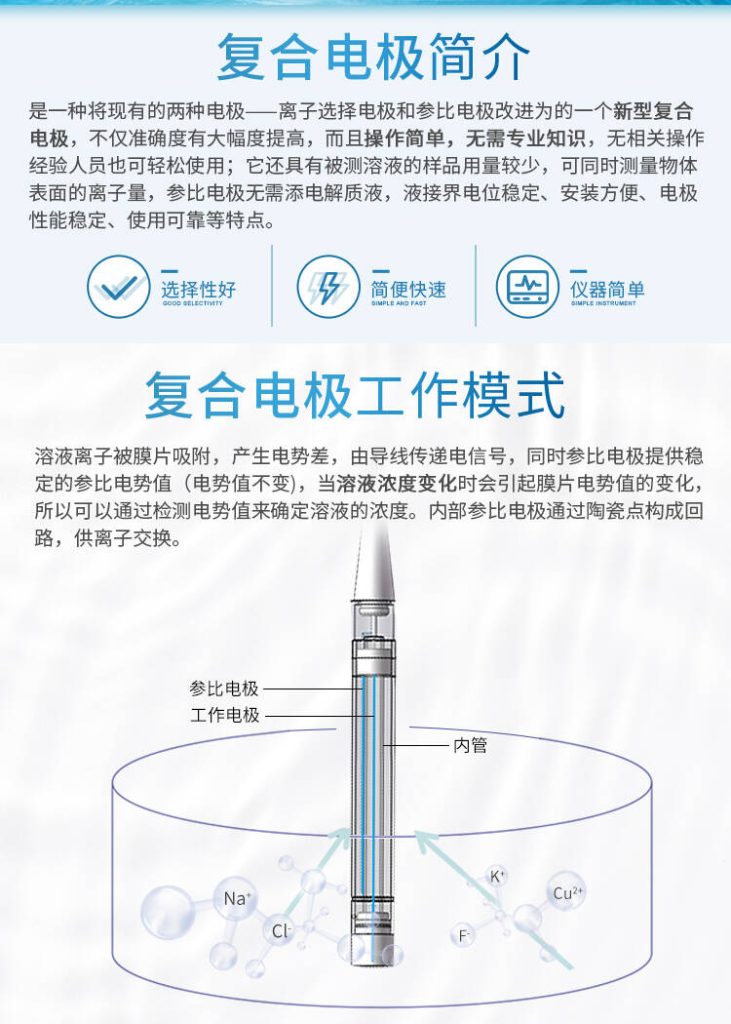 水溶液复合电极